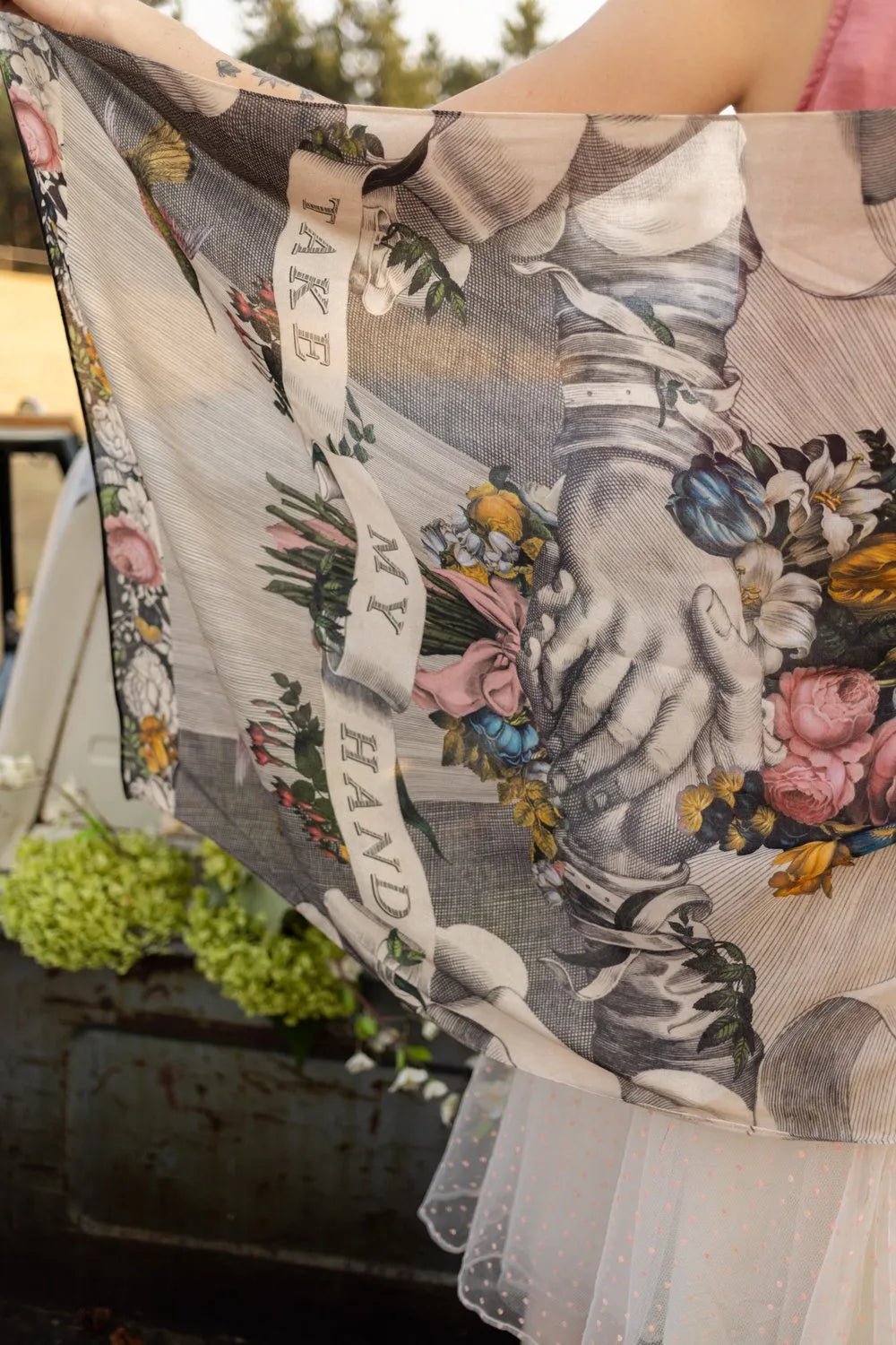 Market of Stars Take My Hand Scarf - Stay Wild Collective  Kimono