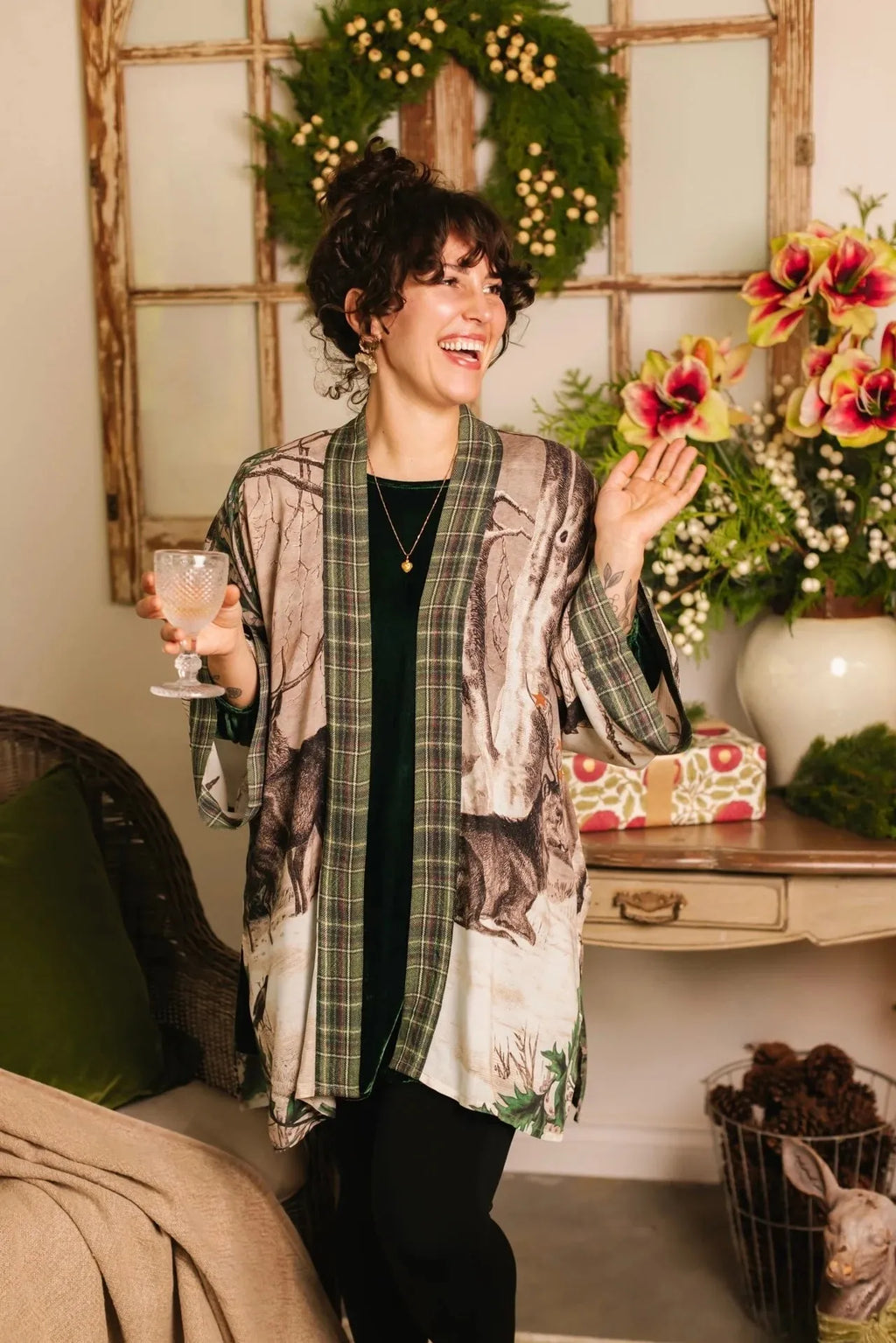 Market of Stars Winter Wish Matinée Duster - Stay Wild Collective  Kimono Outerwear
