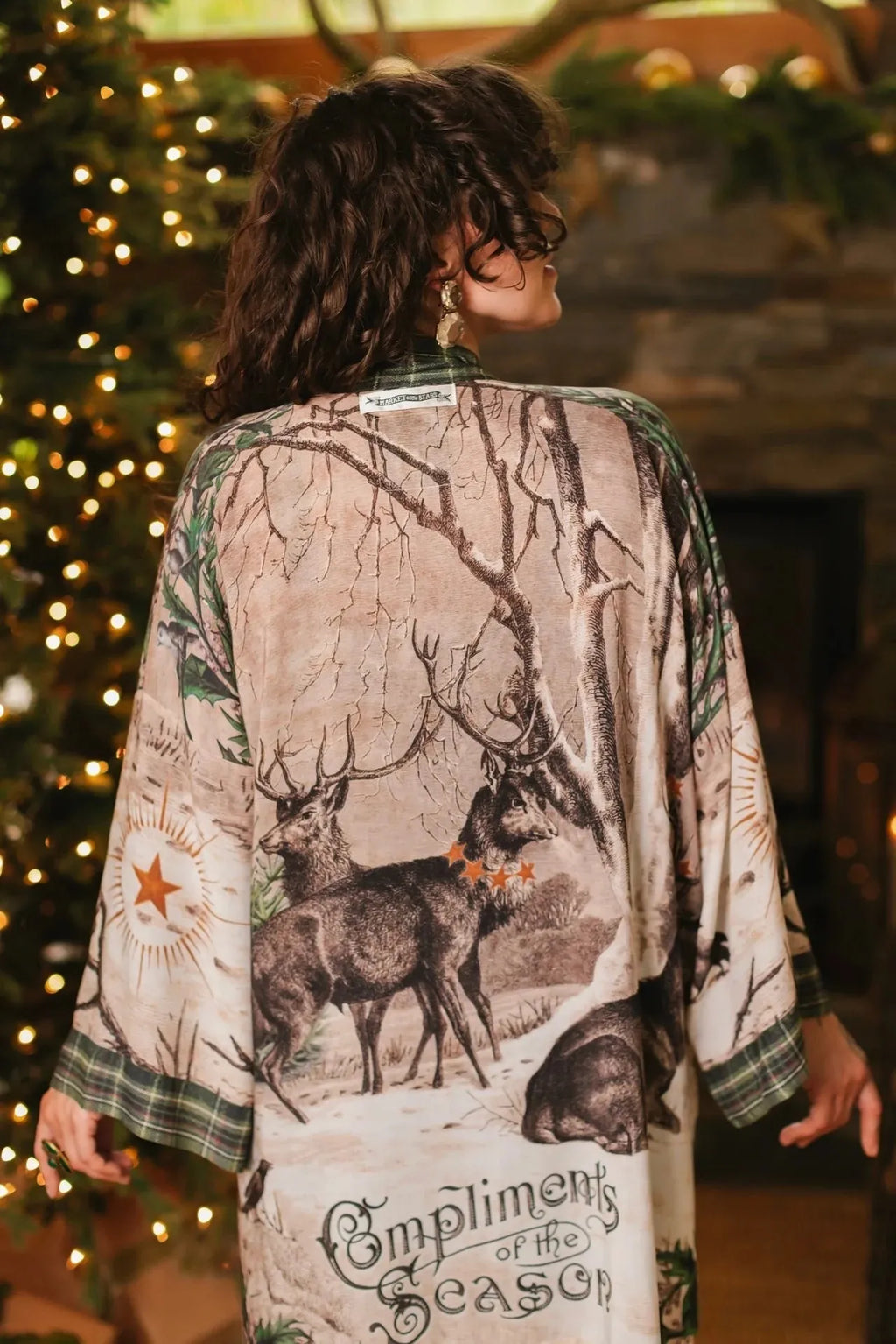 Market of Stars Winter Wish Matinée Duster - Stay Wild Collective  Kimono Outerwear