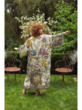 Market of Stars Love Grows Wild Floral Bamboo Kimono Duster Opera - Stay Wild Collective  