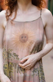 Market of Stars Friendship Love and Truth Vintage Wash Bohéme Slip Dress - Stay Wild Collective  Dress