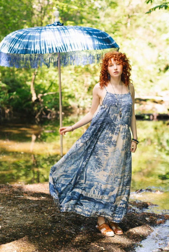 Market of Stars Let the Light in Boheme Long Bamboo Slip Dress - Stay Wild Collective  Dress