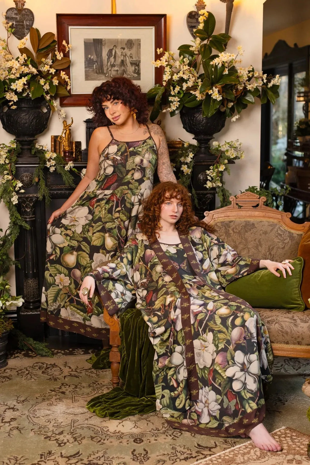 Market of stars FLEUR DE LUNE BOHÉME SLIP DRESS - Stay Wild Collective  