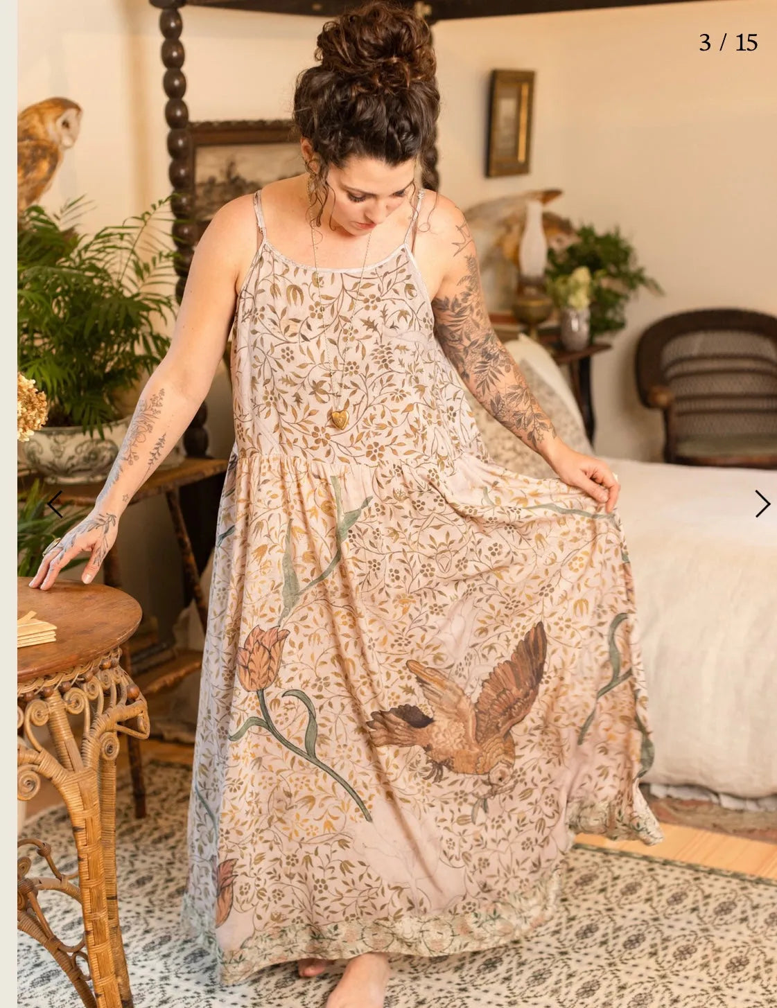Market of stars Folklore Bohème Slip Dress - Stay Wild Collective  Dress