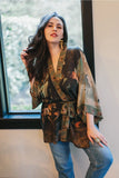 Market of Stars Heartwork Matinee Duster - Stay Wild Collective  Jacket