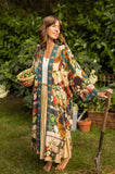 Market Of Stars Stay Gold Opera Duster Bamboo Kimono - Stay Wild Collective  Kimono