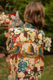 Market Of Stars Stay Gold Opera Duster Bamboo Kimono - Stay Wild Collective  Kimono