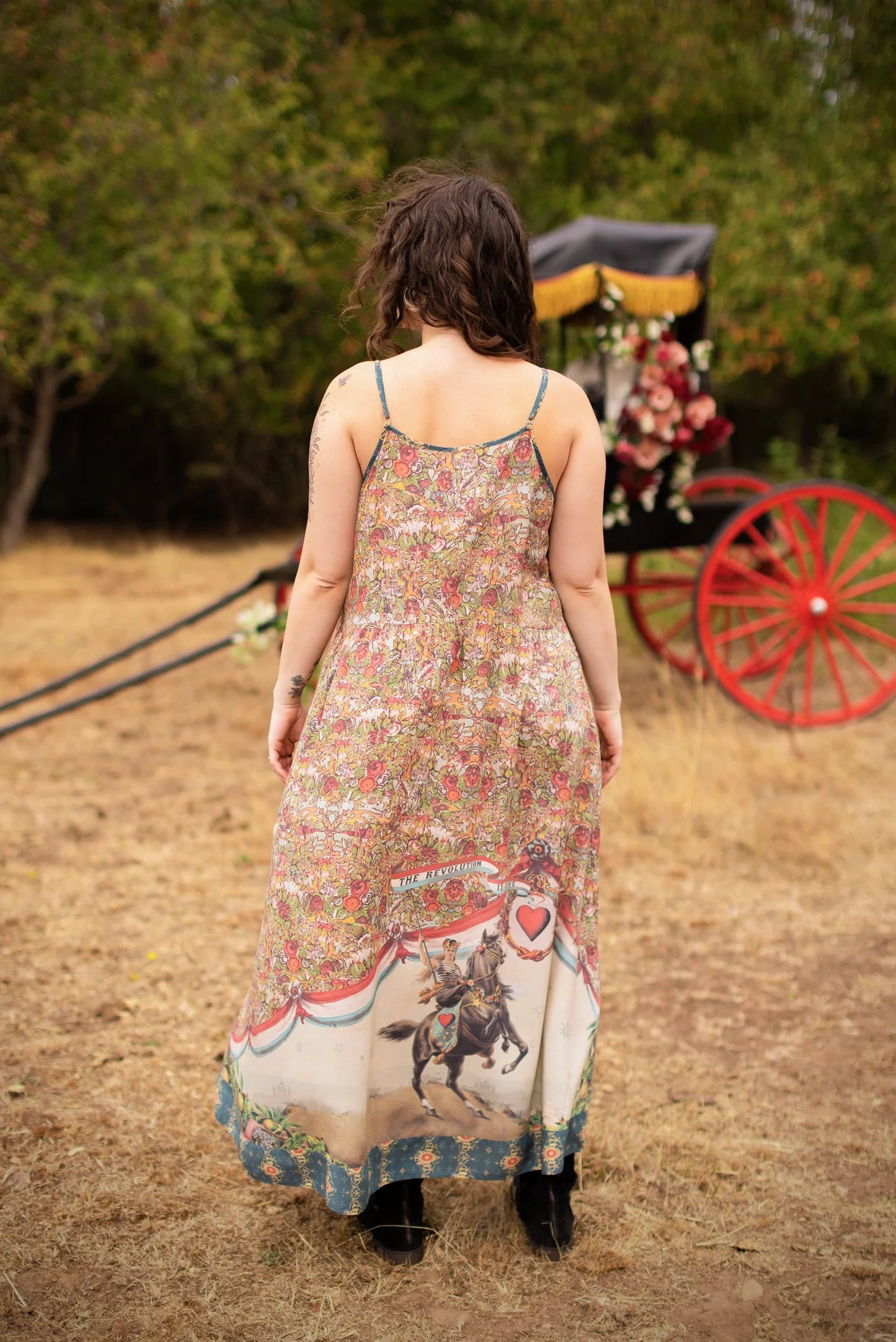  Market of stars LOVE REVOLUTION BOHÉME SLIP DRESS - Stay Wild Collective  