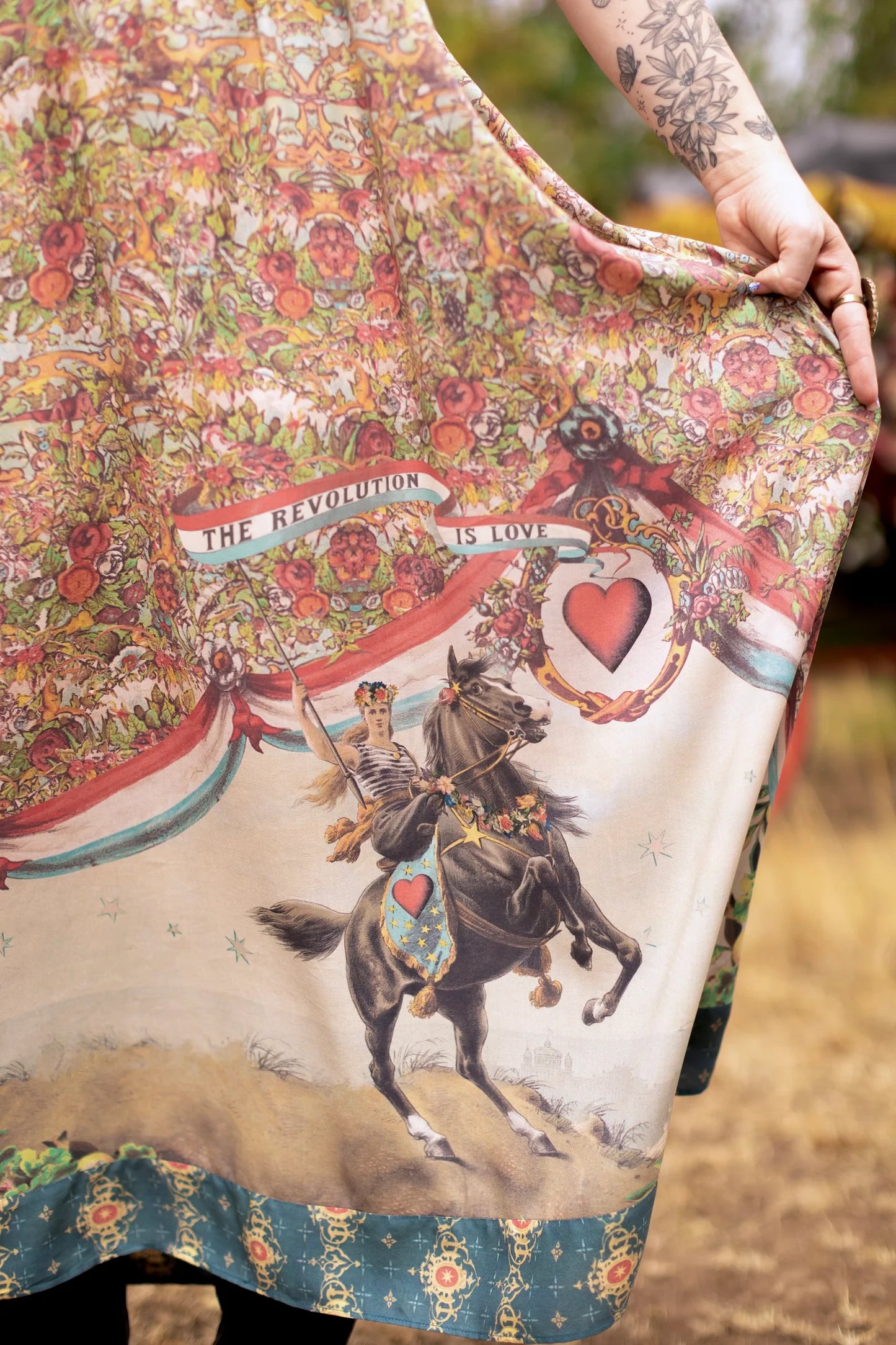  Market of stars LOVE REVOLUTION BOHÉME SLIP DRESS - Stay Wild Collective  