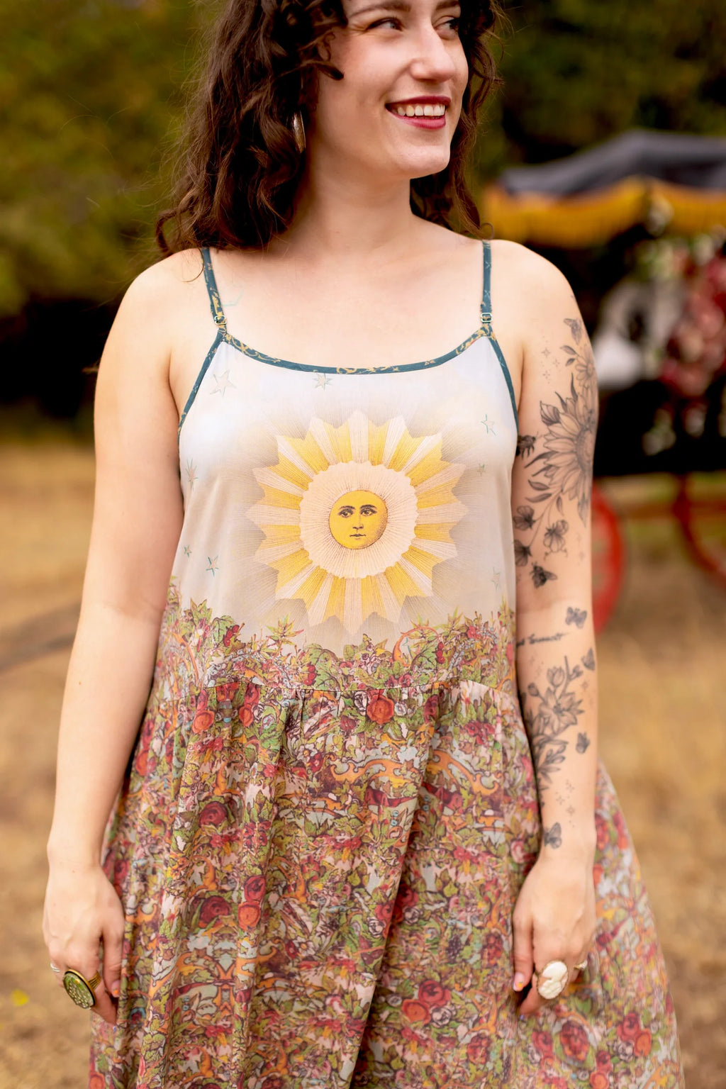  Market of stars LOVE REVOLUTION BOHÉME SLIP DRESS - Stay Wild Collective  