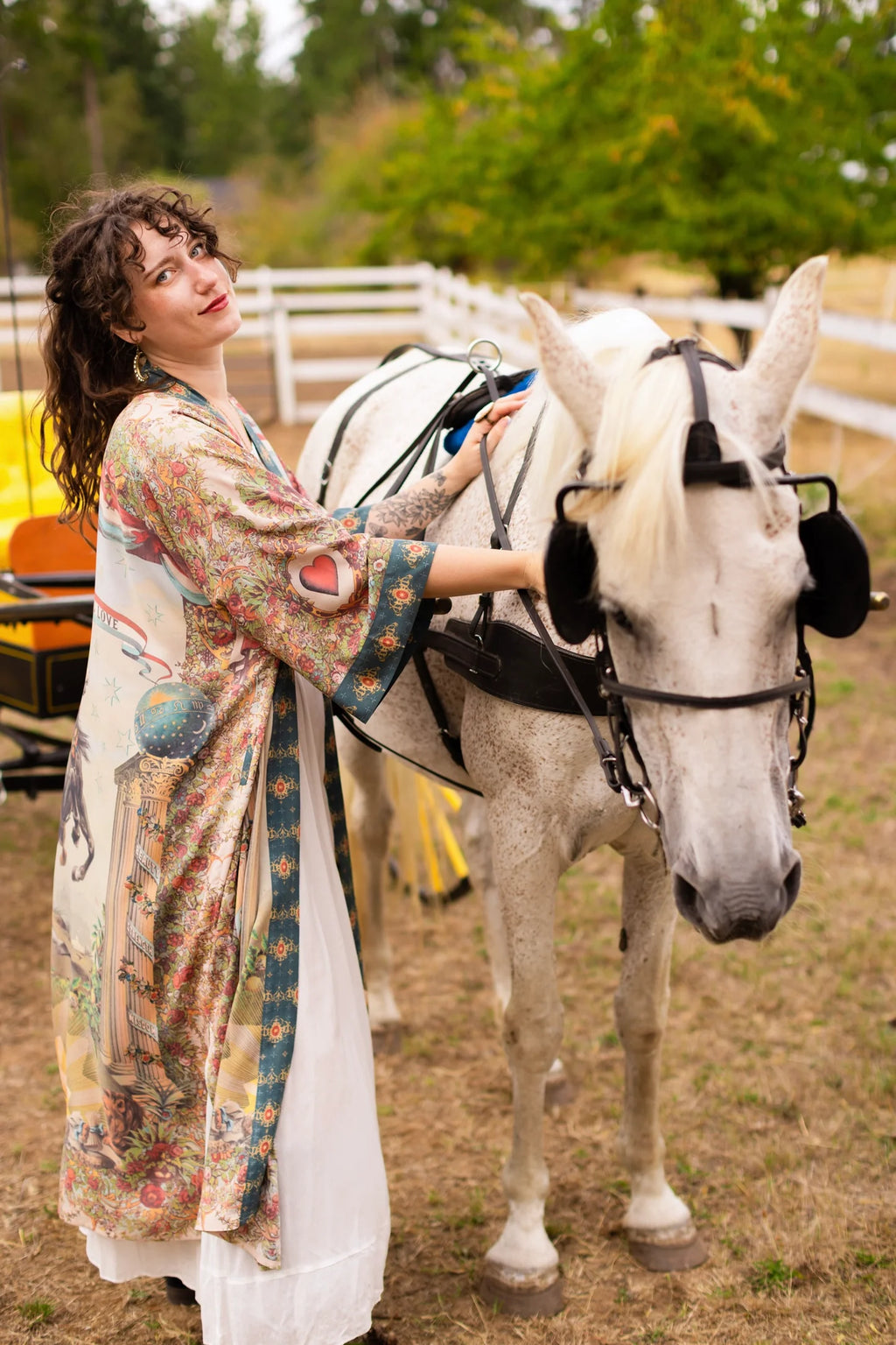  Market of stars LOVE REVOLUTION OPERA DUSTER (FULL LENGTH) - Stay Wild Collective  