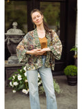 Market of stars Love Grows Wild Floral Bamboo Pixie Duster - Stay Wild Collective  Kimono