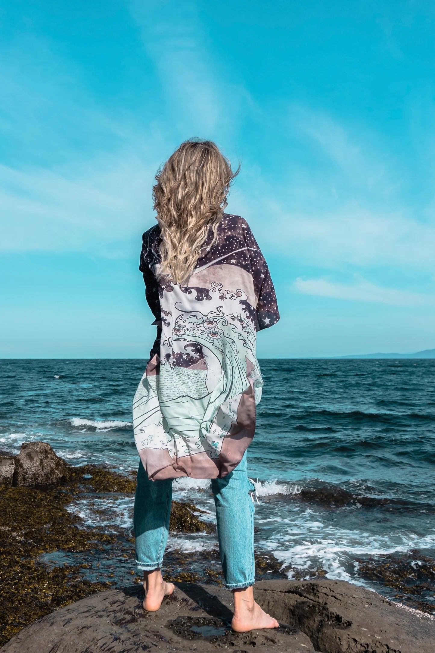 Market of stars Moonstruck Goddess kimono - Stay Wild Collective