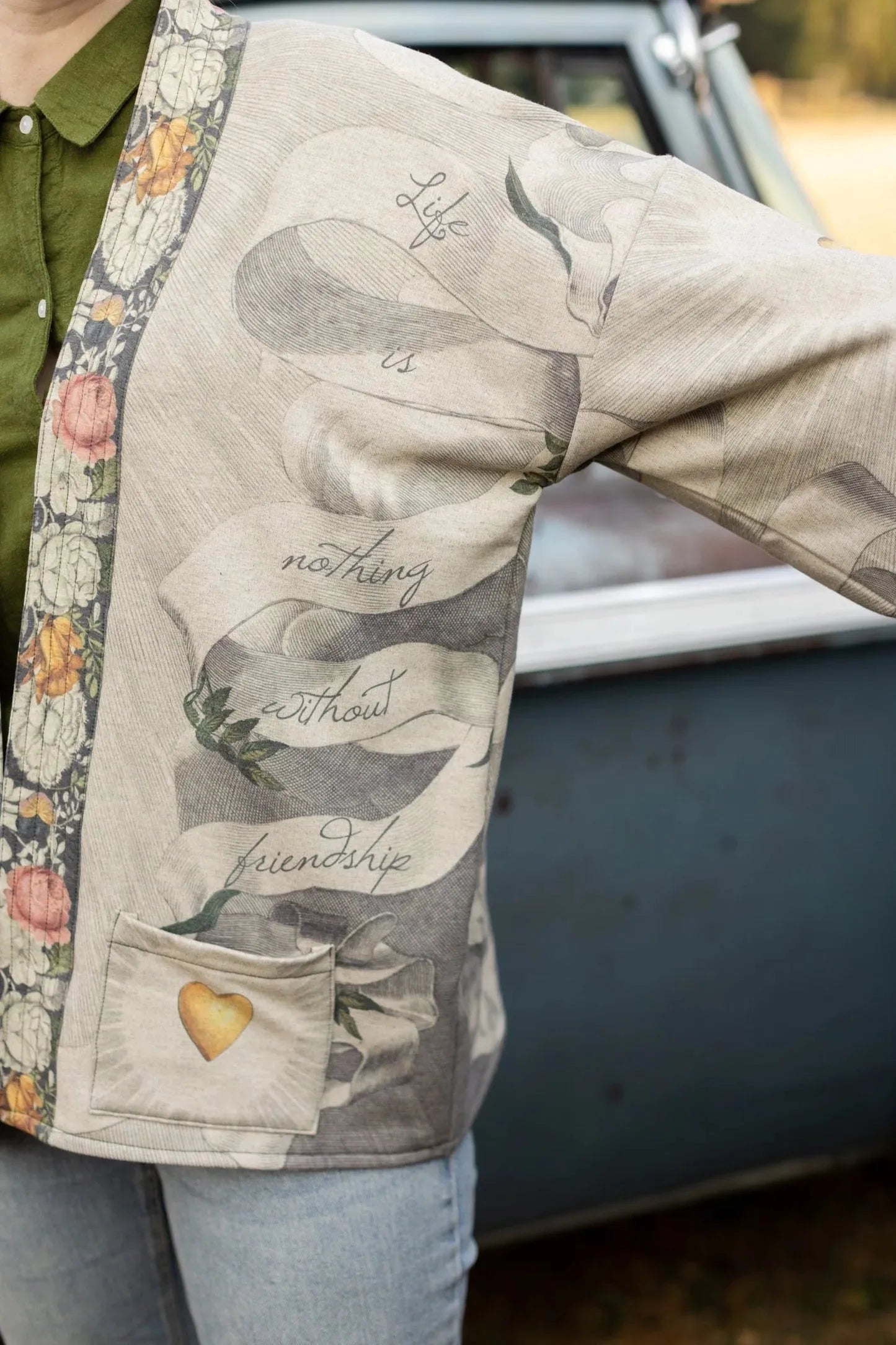  Market of stars TAKE MY HAND COTTAGE CARDIGAN - Stay Wild Collective  