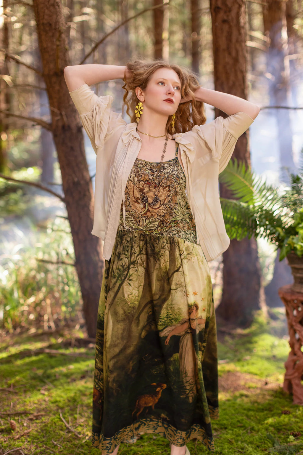 Market of stars THE DAWNING BOHÉME SLIP DRESS - Stay Wild Collective