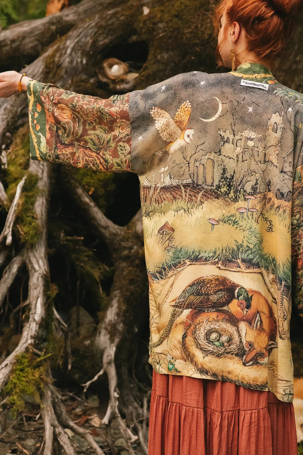 Pre order Market of stars WOODLAND WISDOM MATINÉE DUSTER (MID-LENGTH) - Stay Wild Collective  