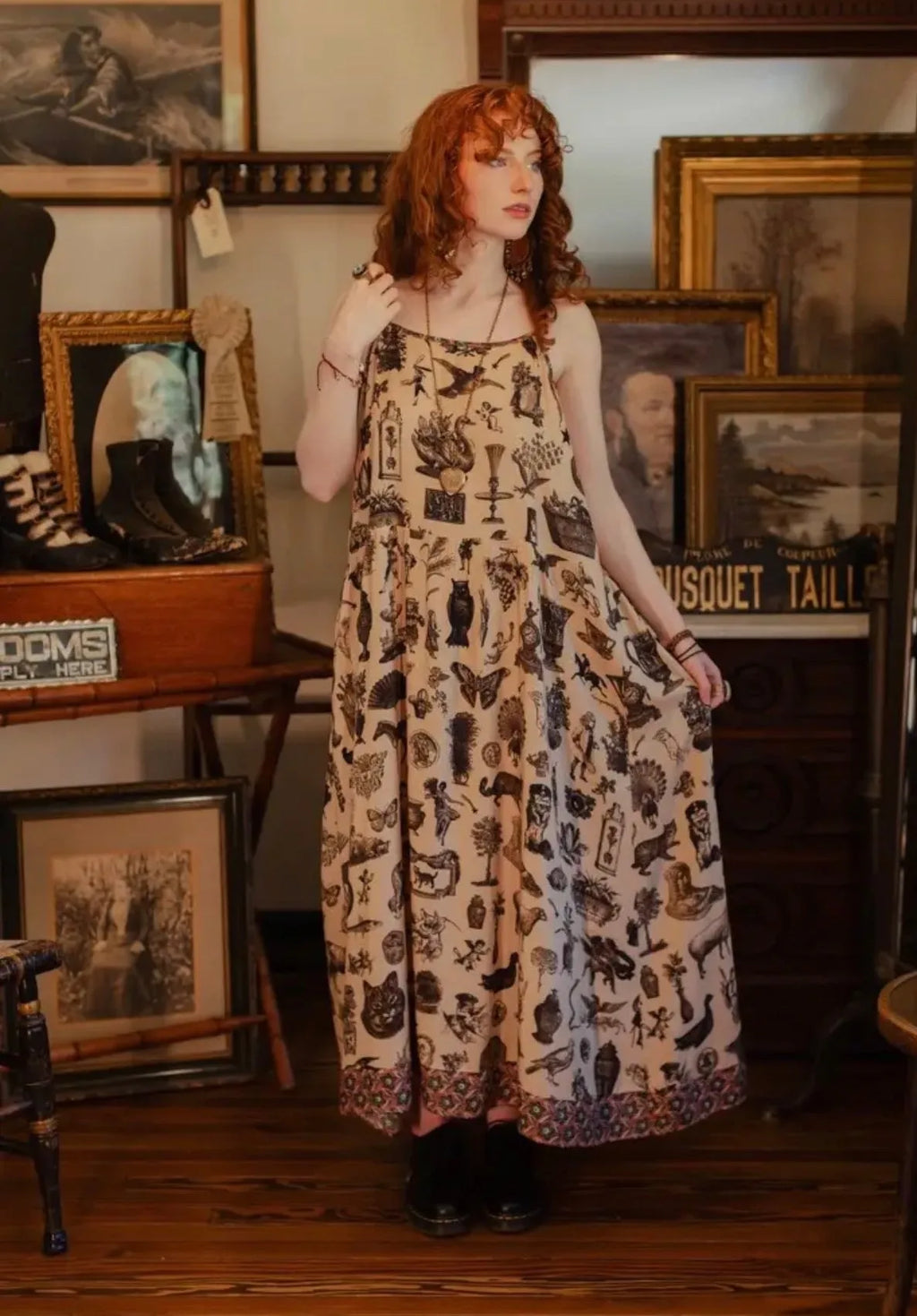 Market of stars curiosity slip dress - Stay Wild Collective  