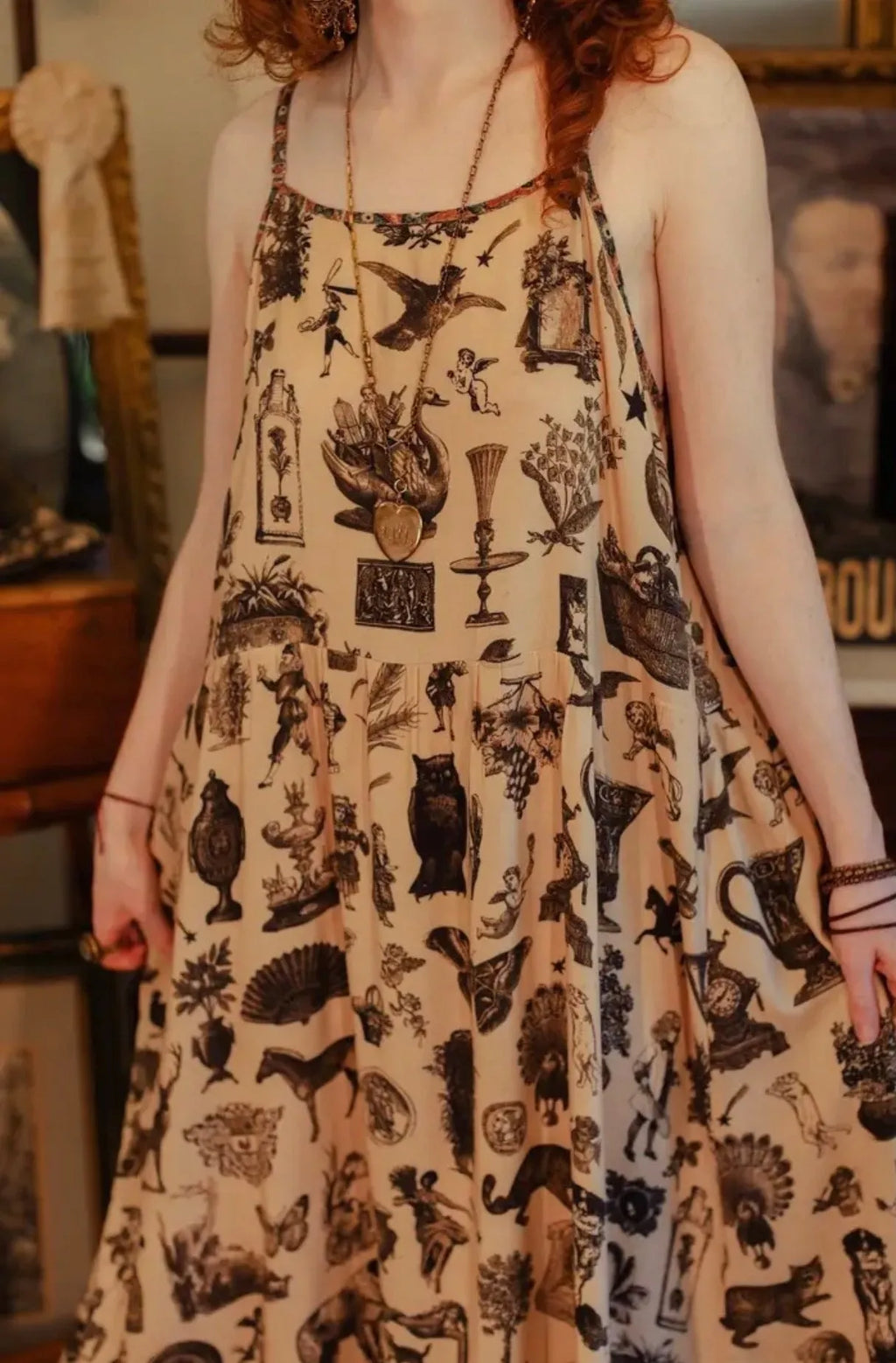 Market of stars curiosity slip dress - Stay Wild Collective  