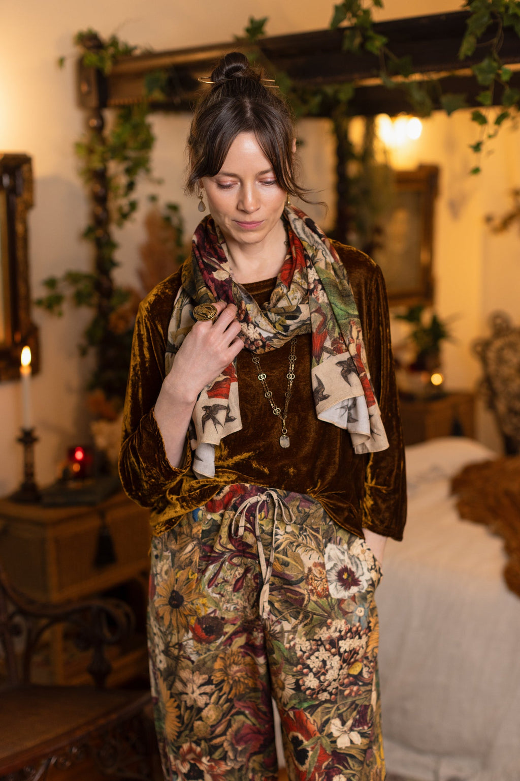 Market of stars golden hour scarf - Stay Wild Collective