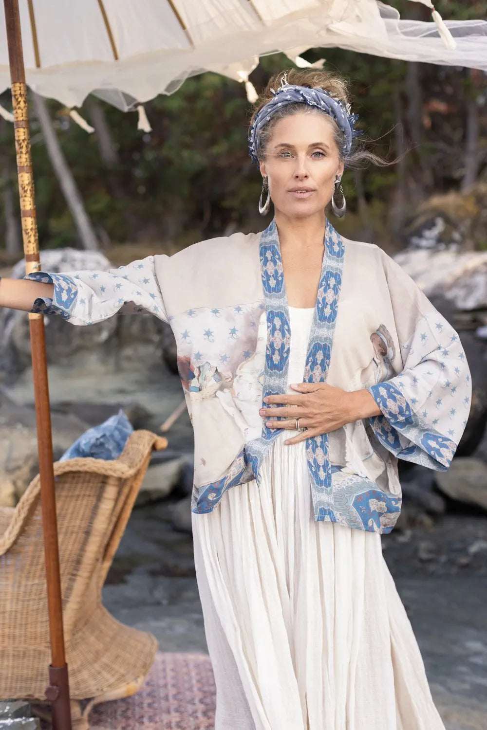 Market of stars head in the clouds pixie duster - Stay Wild Collective  Kimono Outerwear