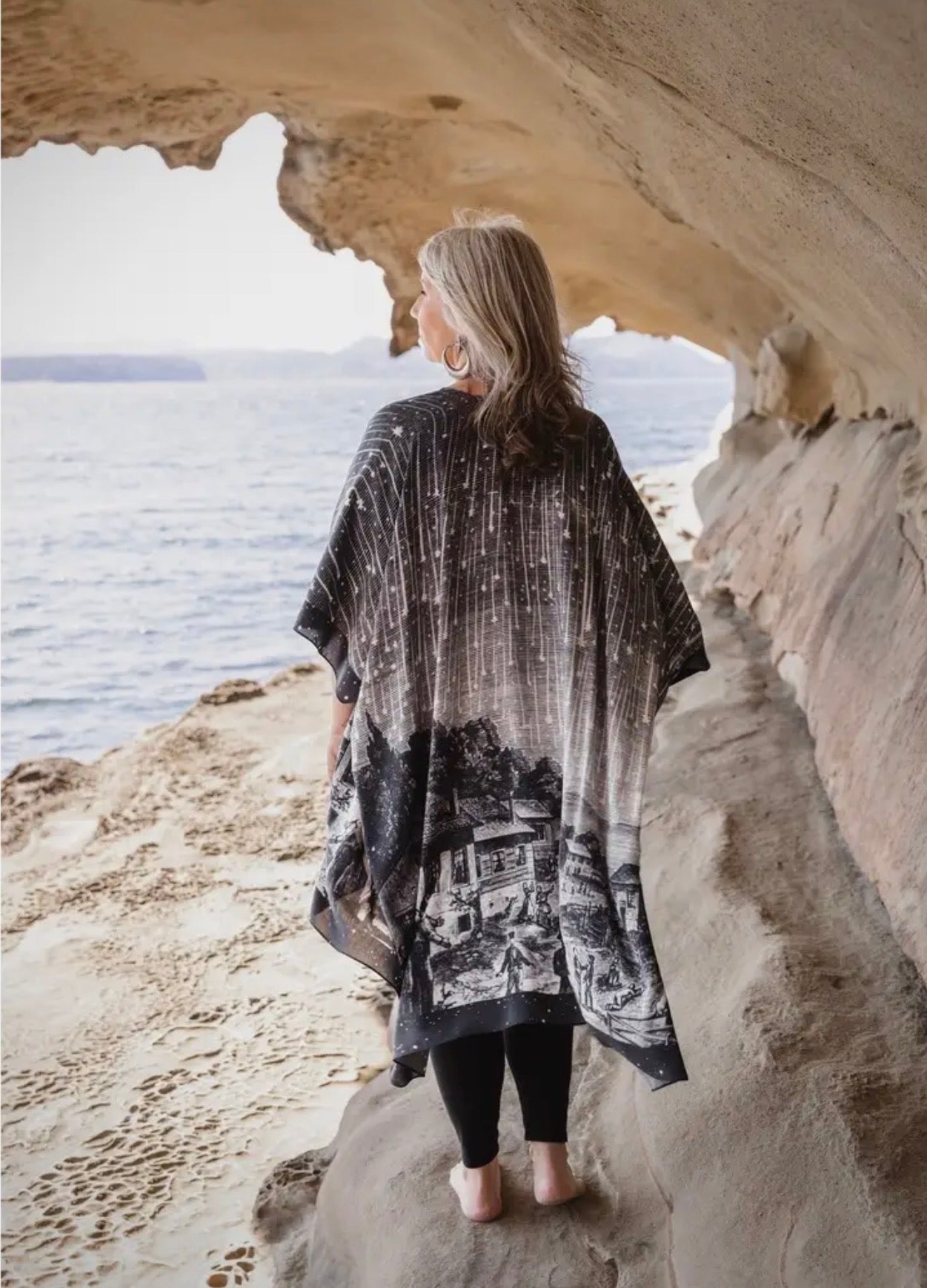   Market of stars stargazer goddess duster celestial print - Stay Wild Collective  