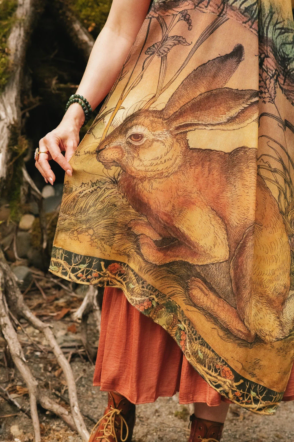 Market of stars woodland wisdom scarf - Stay Wild Collective  