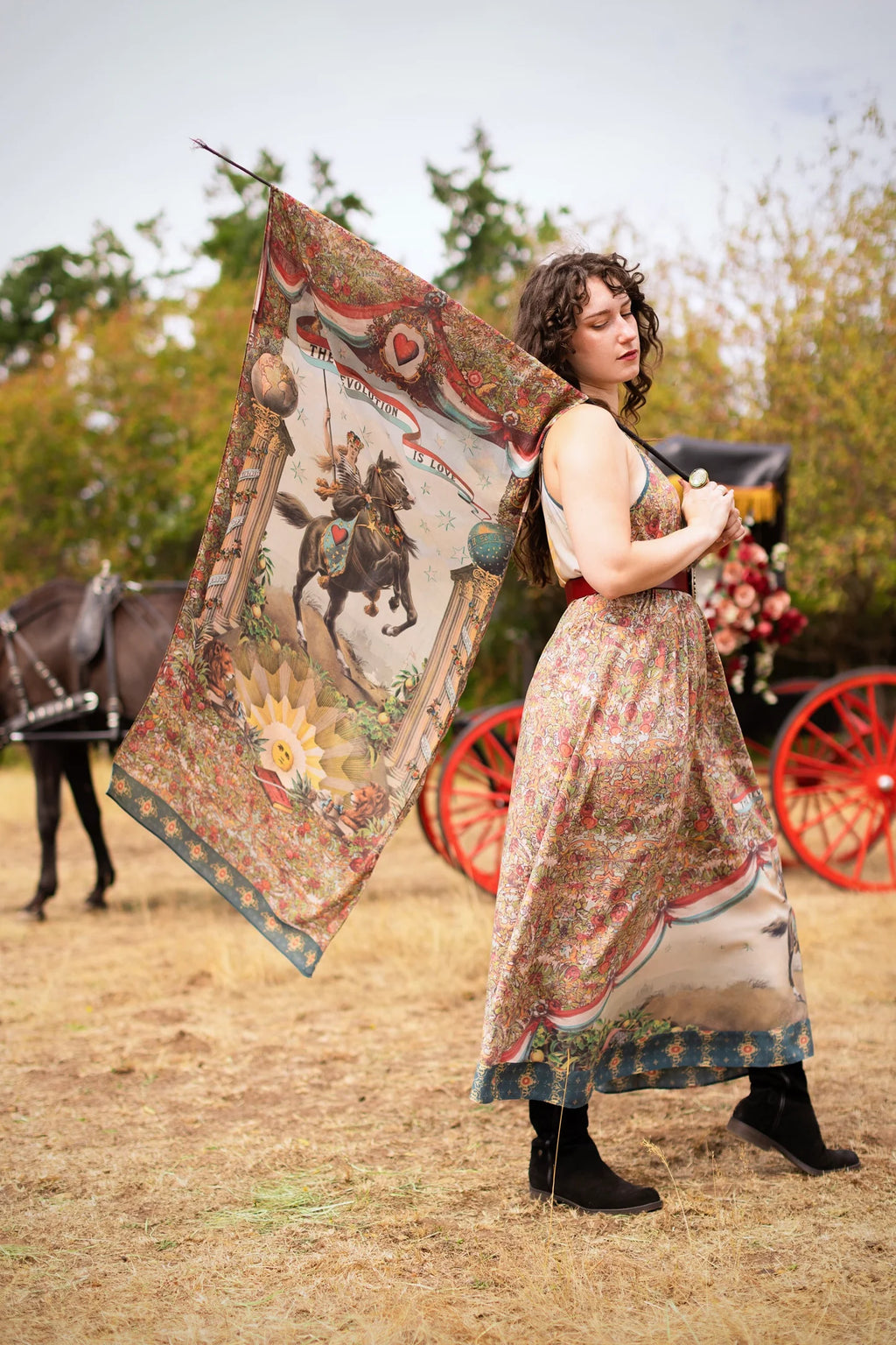  Markets if stars LOVE REVOLUTION SCARF - Stay Wild Collective  