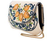 Mary Francis capri lemon handbag