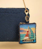 Mary Francis coin purse yacht life
