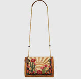 Mary Francis desert sunrise cactus and floral crossbody - Stay Wild Collective  