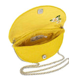 Mary Francis tart cross body clutch