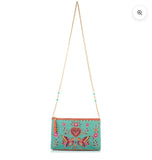 Mary Francis two in love mini cross body bag