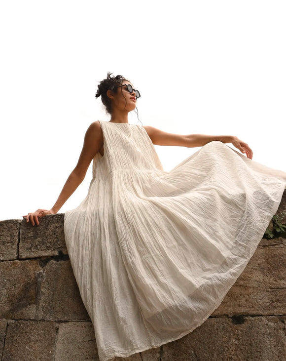Meg by Design Athena Dress Long - Gauze Cotton - Stay Wild Collective  Dress