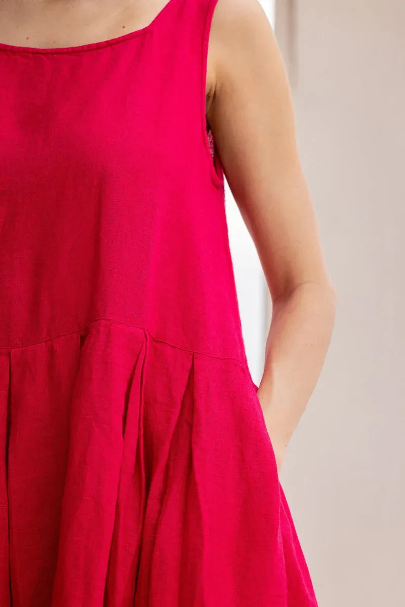 Meg by Design Binti Dress - Linen - Stay Wild Collective  