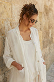 Meg by Design PIAF COAT- GAUZE LINEN - Stay Wild Collective  Coats & Jackets
