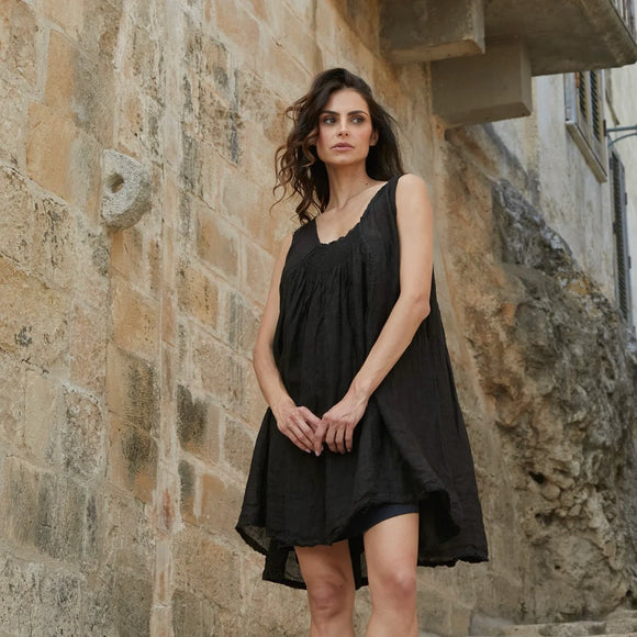 Meg by Design SOFIA DRESS GAUZE LINEN - Stay Wild Collective  Dress