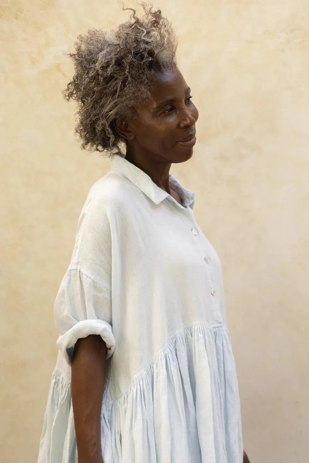 Meg by Design | Edith Dress - Linen - Stay Wild Collective  