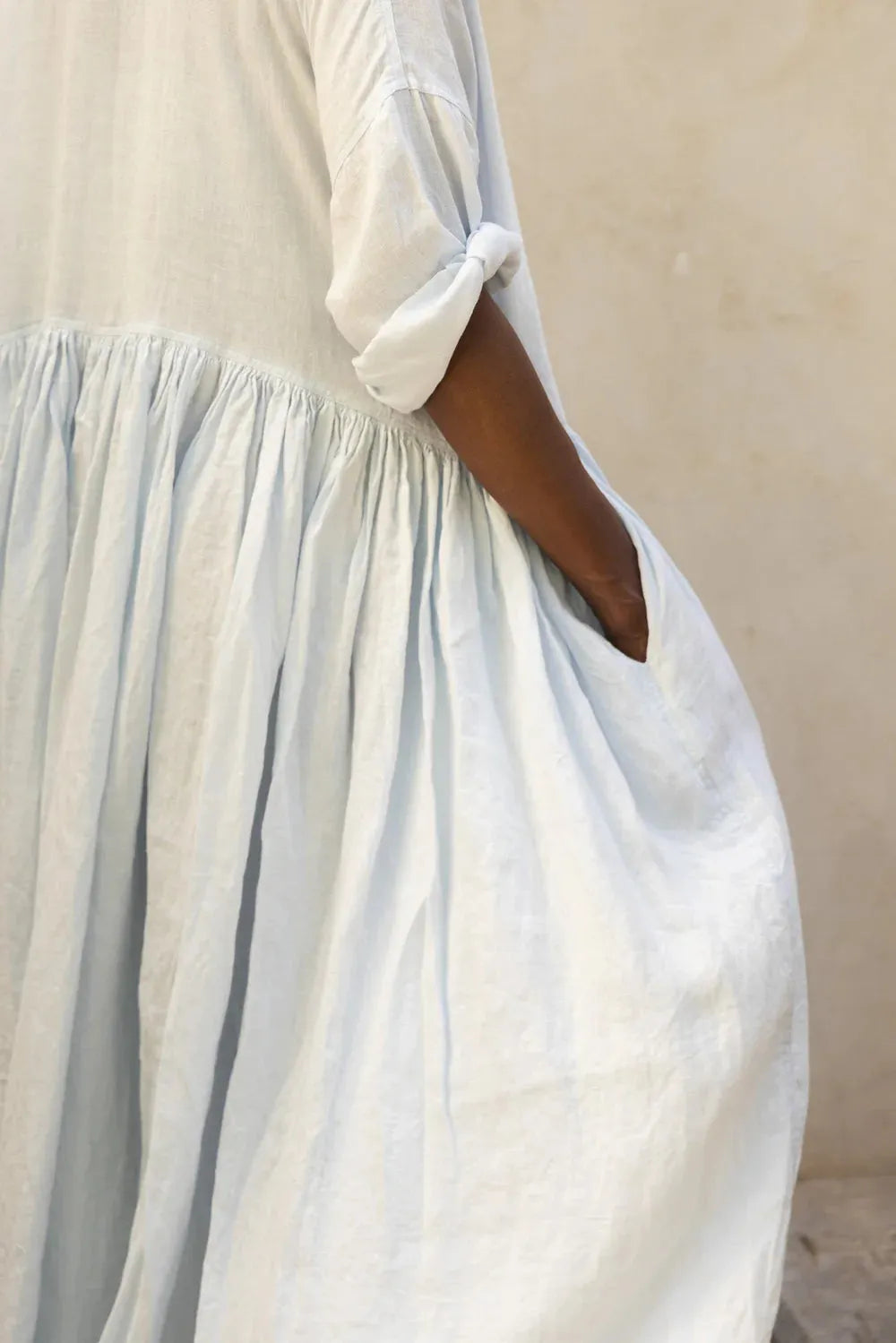 Meg by Design | Edith Dress - Linen - Stay Wild Collective  