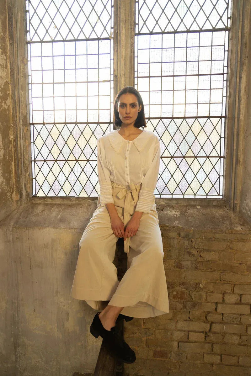 Meg by Design Harriet Trouser - Cotton Velvet - Stay Wild Collective  Pants