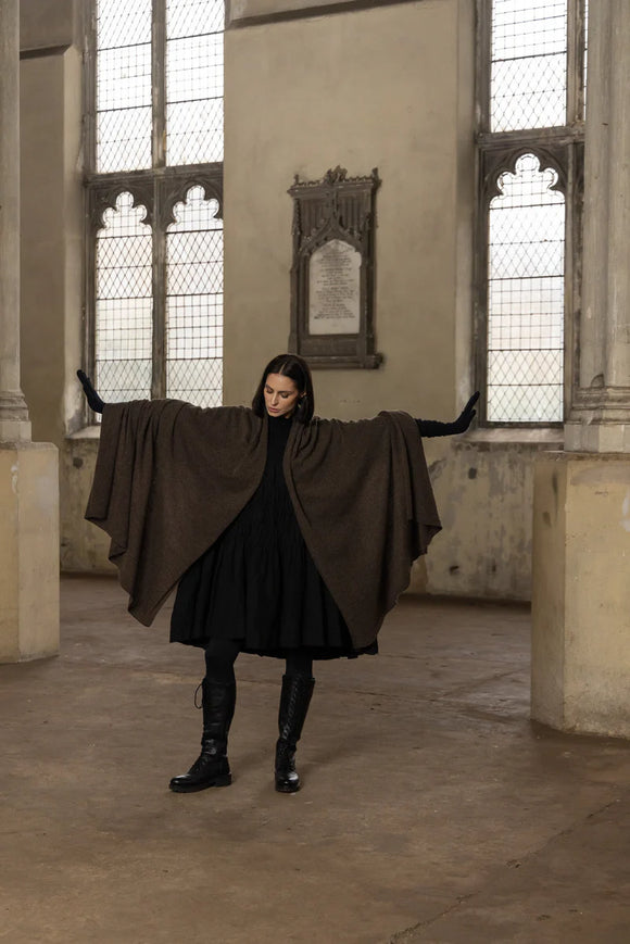 Meg by design Winston Shawl - Wool - Stay Wild Collective  Knitwear
