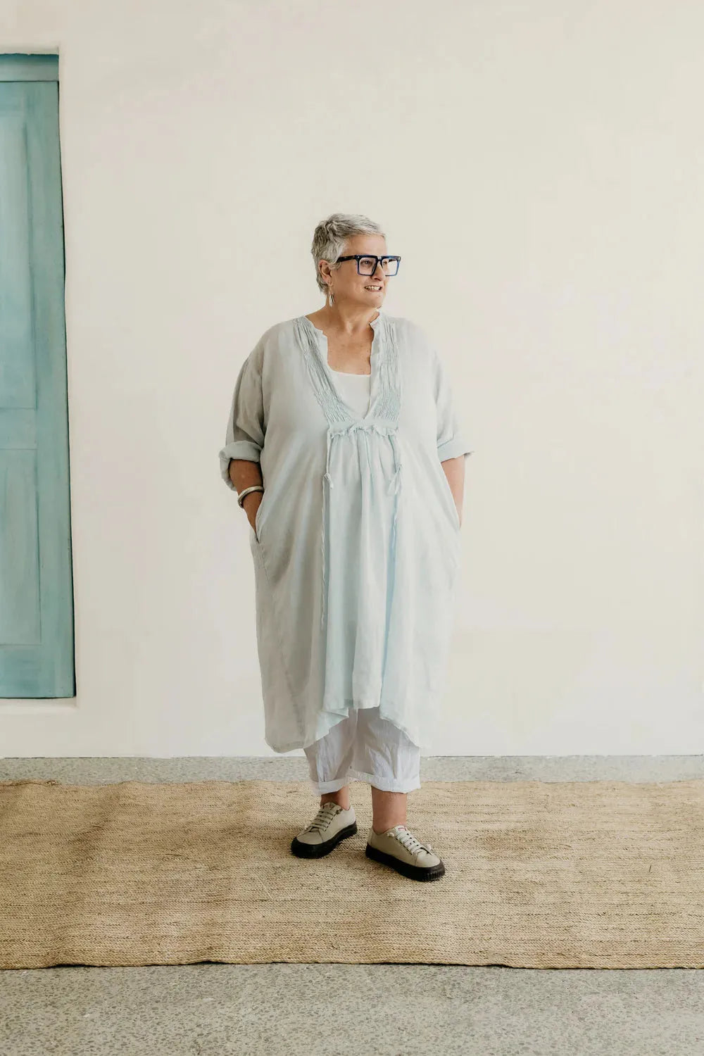 Meg by Design Nzuri Tunic - Linen - Stay Wild Collective  Dress