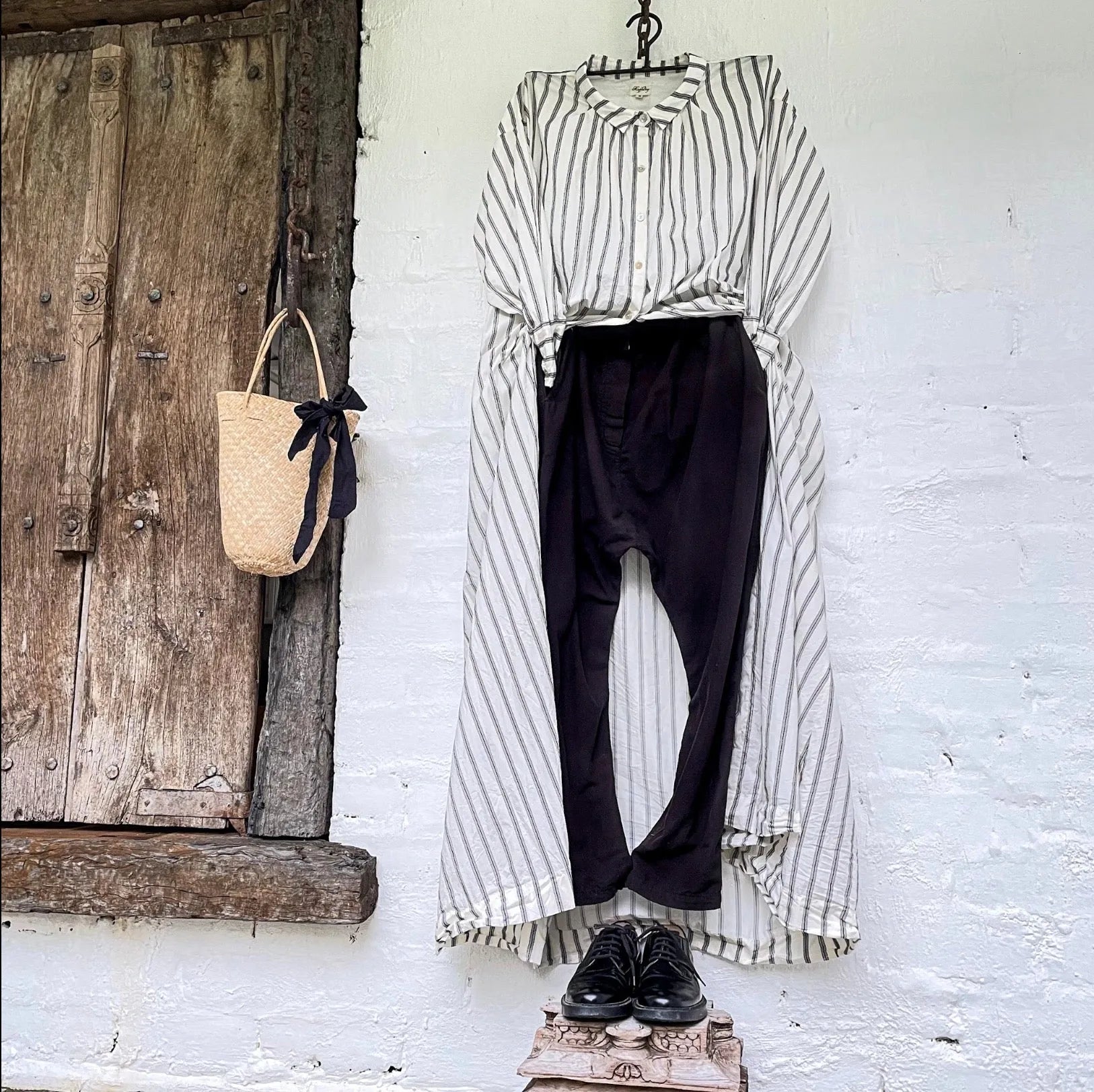 Meg by Design Piper Long Shirt - Paper Cotton - Stay Wild Collective  Shirts & Tops