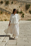 Meg by design AMÉLIE TUTU SLIP DRESS - LONG Warm White - Stay Wild Collective  Skirt