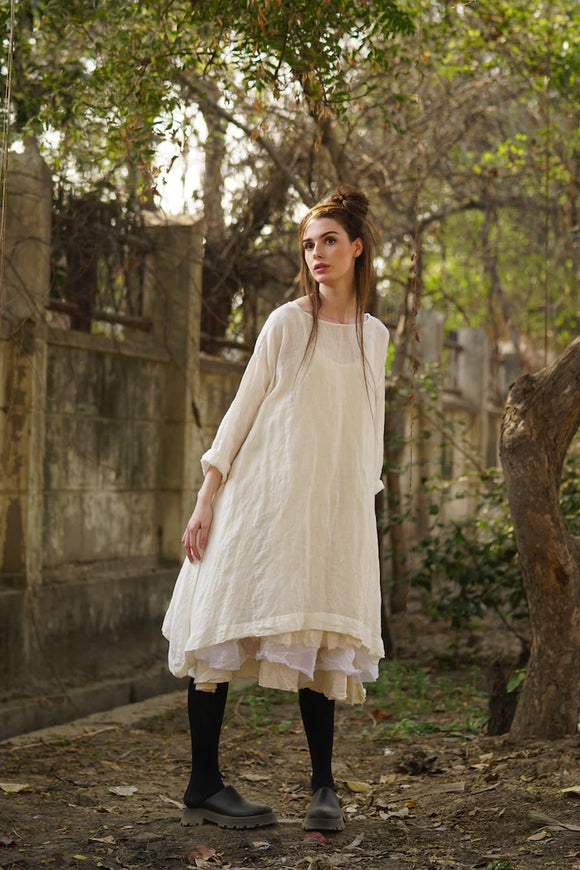 Meg by Design Sylvia gauze tunic dress