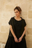 meg by design Luna top black - Stay Wild Collective  Tops