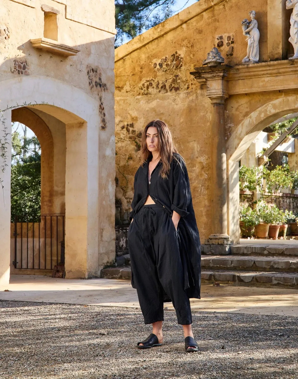 Meg by Design Uma Drop Crotch Pant - Stay Wild Collective  Pants