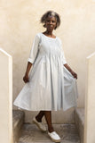 Meg by design Asili Dress- Cotton Poplin Ice