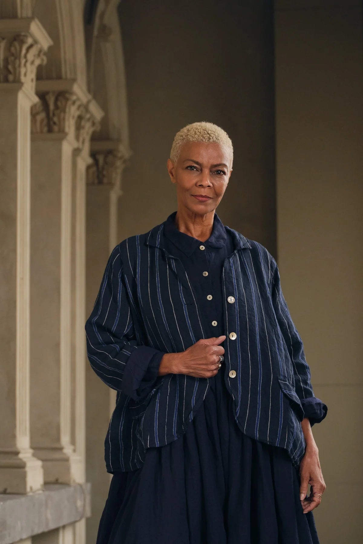  Meg by design Bard jacket linen - Stay Wild Collective  