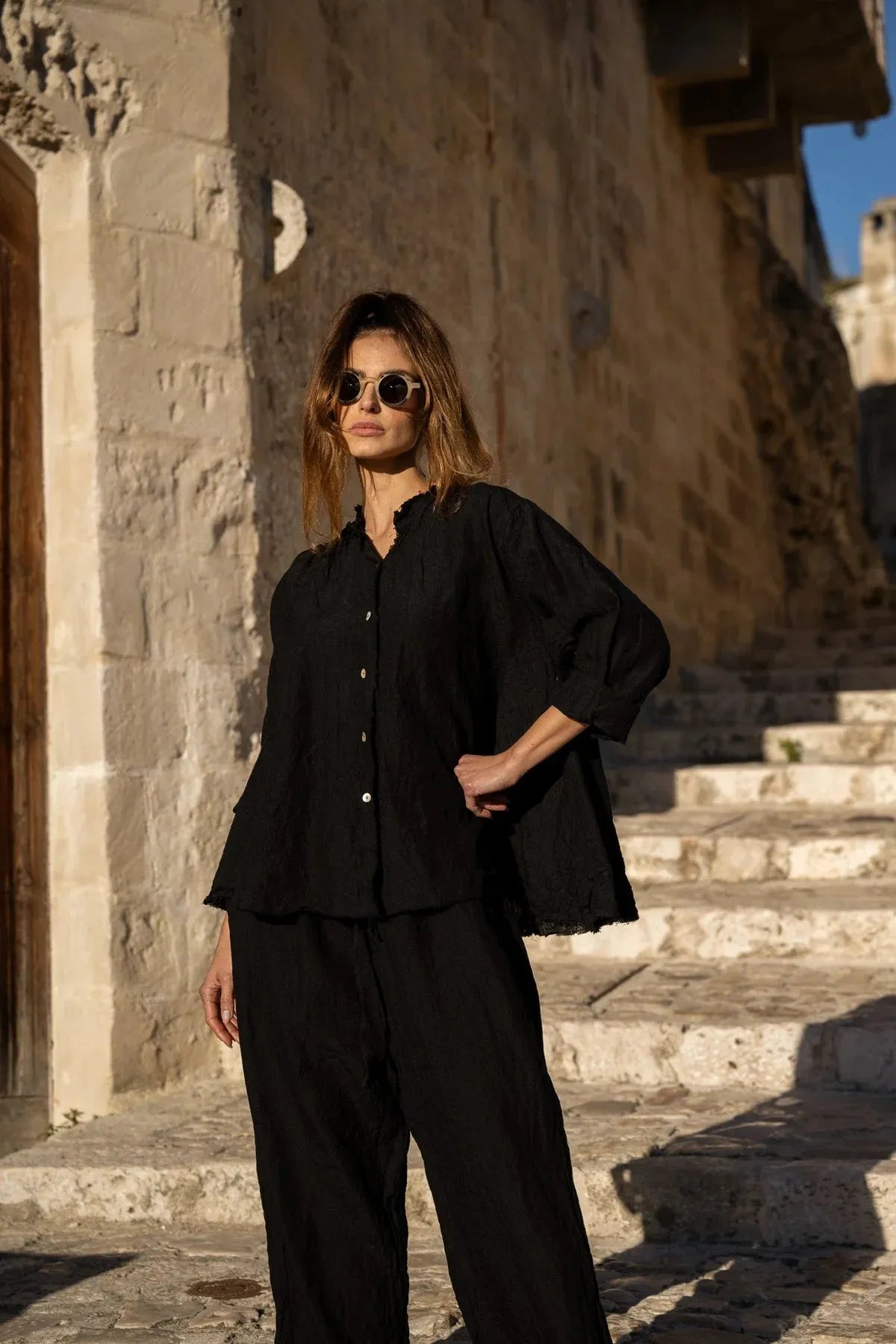 Meg by design Capria linen shirt - Stay Wild Collective  