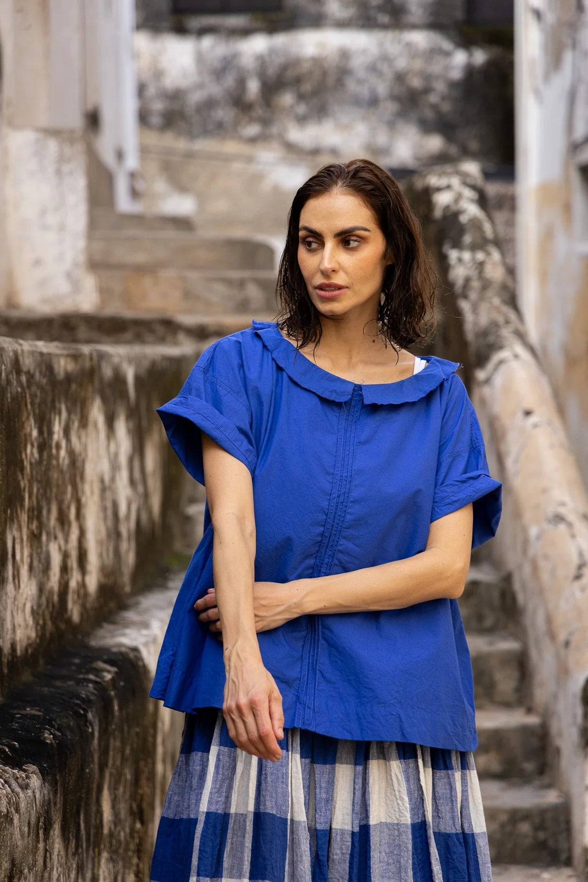  Meg by design Mia top cotton poplin - Stay Wild Collective  